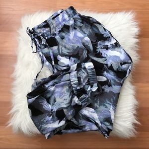 printed joggers
